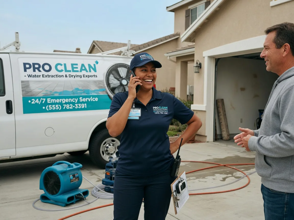Water Extraction & Drying Montclair, CA FAQs